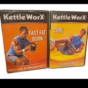 2 Kettle Worx Six Week Body Transformation and 10 Minute Core Workout